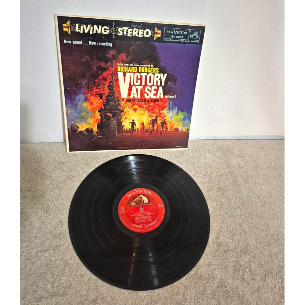 RCA Victor Living Stereo Richard Rodgers Victory at Sea Vol 1 LP LSC-2335